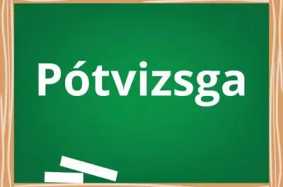 Pótvizsga felkészülés